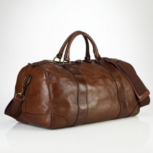 Ralph Lauren Leather Gym Bag