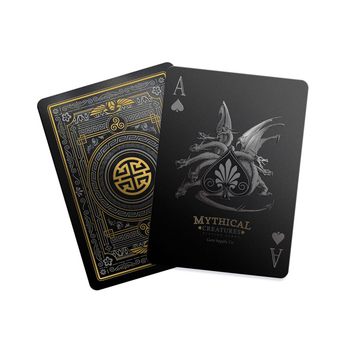Mythical Creatures Playing Cards