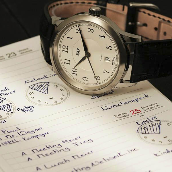 X47 and Nivrel for a Grand Couple of the Past and Today &ndash; The Horaire 2012 Organizer Kit